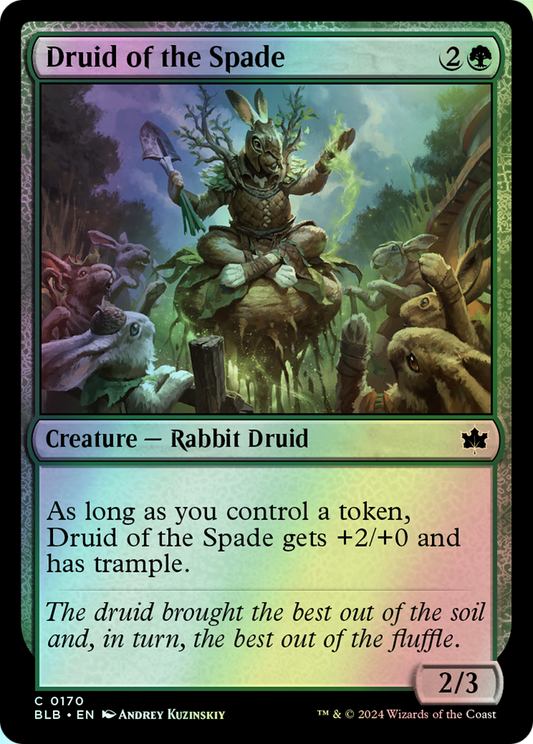 Druid of the Spade (BLB) #170 [EN/F]