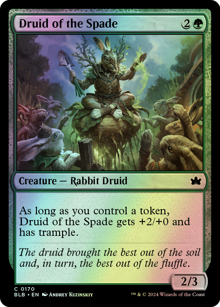 Druid of the Spade (BLB) #170 [EN/F]