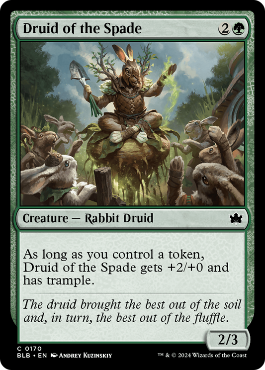 Druid of the Spade (BLB) #170 [EN/N]