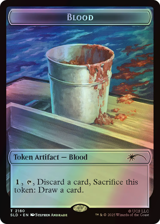 Blood - Rainbow Foil (SLD) #2180 [EN/F]