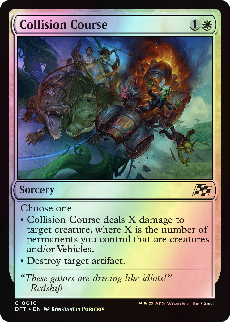 Collision Course (DFT) #10 [EN/F] s/o