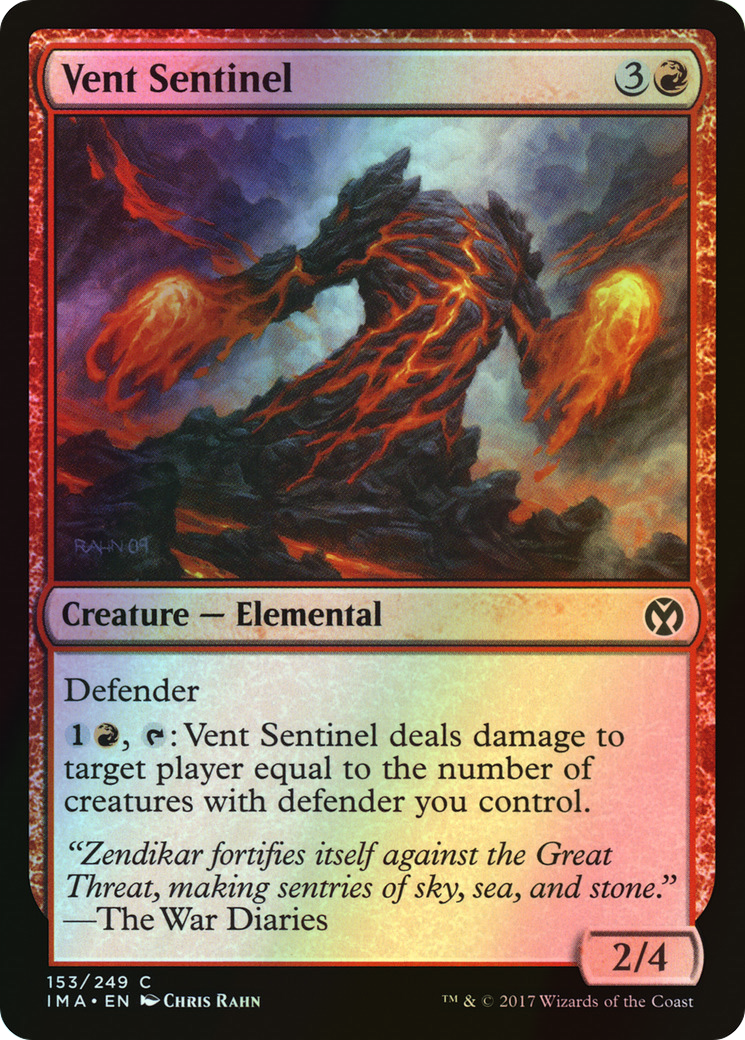 Vent Sentinel (IMA) #153 [EN/F]