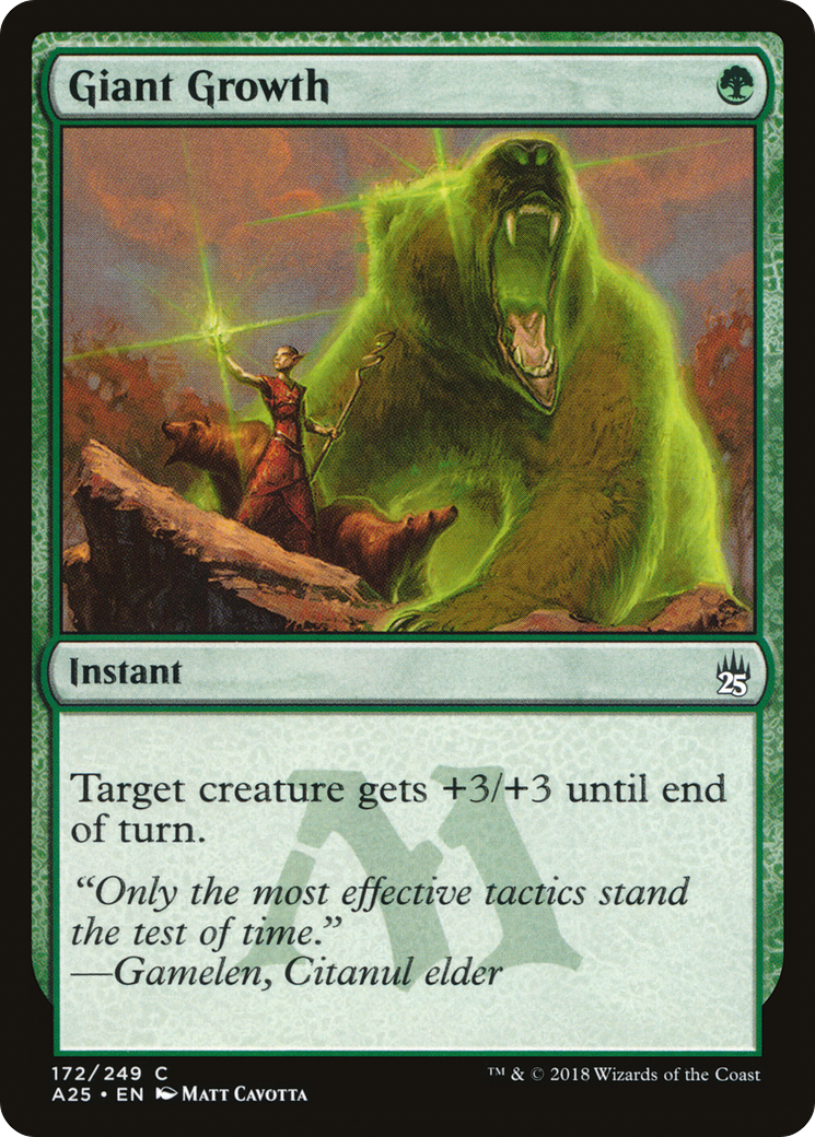 Giant Growth (A25) #172 [EN/N]