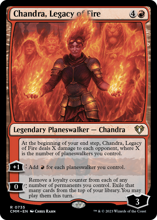 Chandra, Legacy of Fire (CMM) #735 [EN/N]