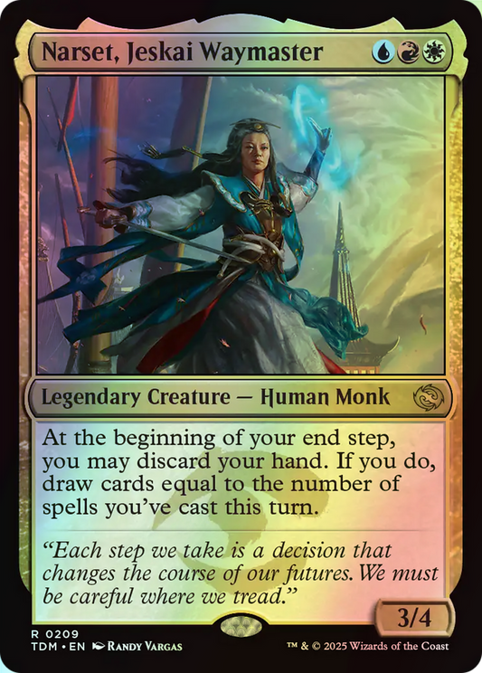 Narset, Jeskai Waymaster (TDM) #209 [EN/F] s/o