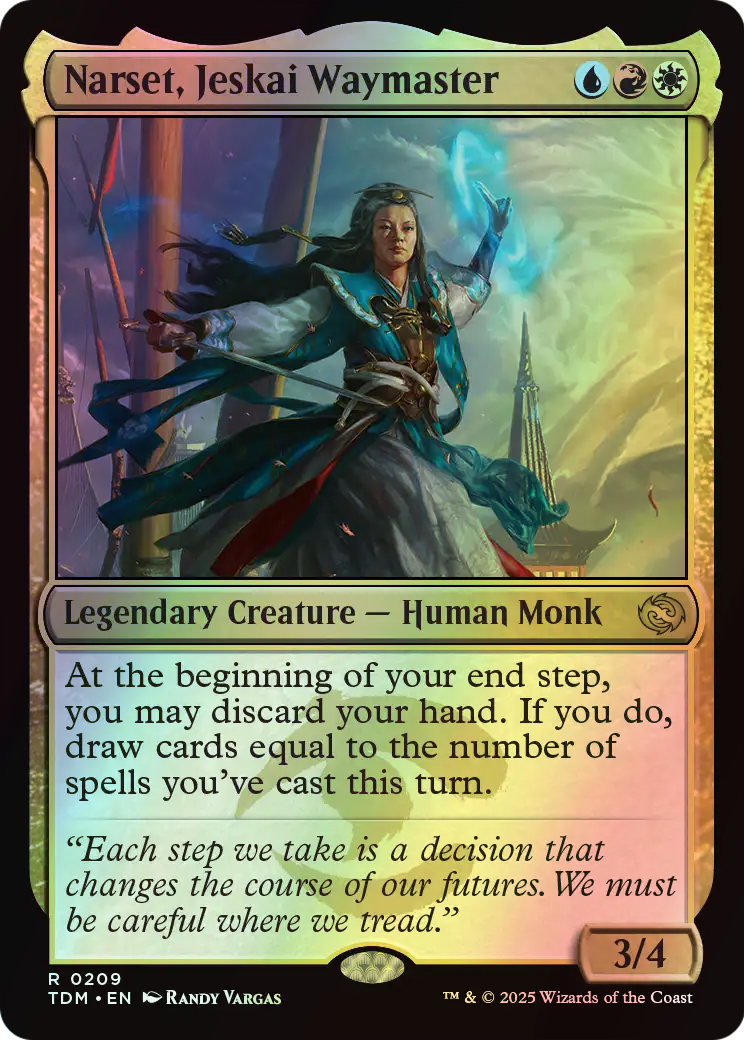 Narset, Jeskai Waymaster (TDM) #209 [EN/F] s/o