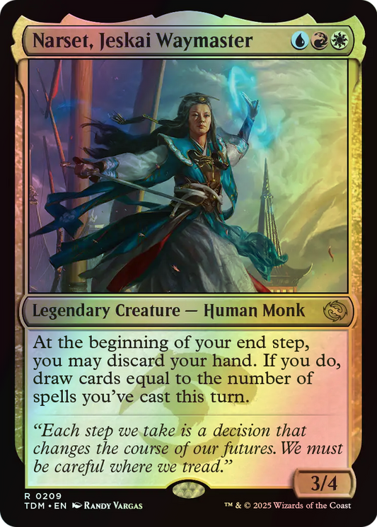Narset, Jeskai Waymaster (TDM) #209 [EN/F] s/o