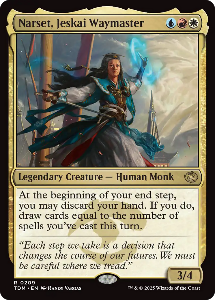 Narset, Jeskai Waymaster (TDM) #209 [EN/N]