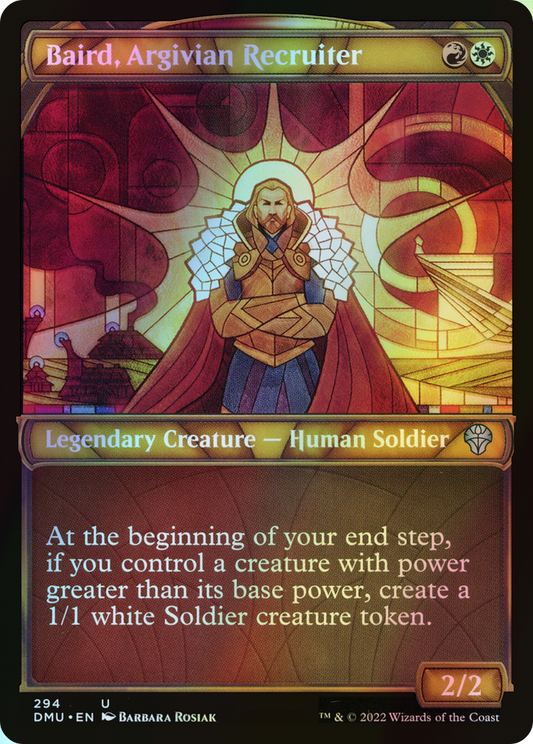 Baird, Argivian Recruiter (DMU) #294 [EN/F] s/o