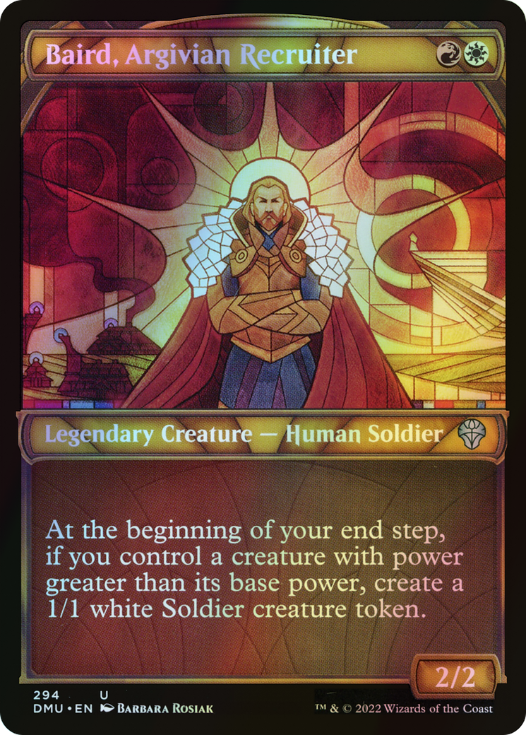 Baird, Argivian Recruiter (DMU) #294 [EN/F] s/o