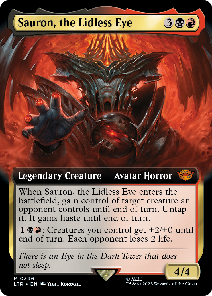 Sauron, the Lidless Eye (LTR) #396 [EN/N]
