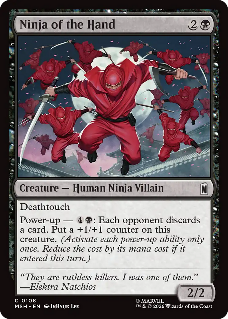 Ninja of the Hand (MSH) #108 [EN/N]