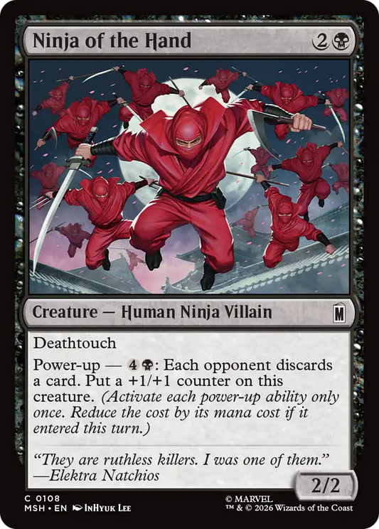 Ninja of the Hand (MSH) #108 [EN/N]