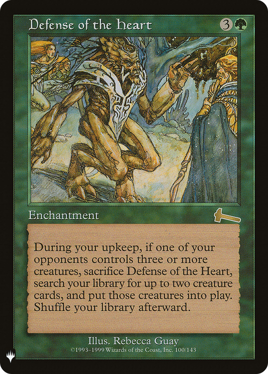Defense of the Heart (PLST) #ULG-100 [EN/N]
