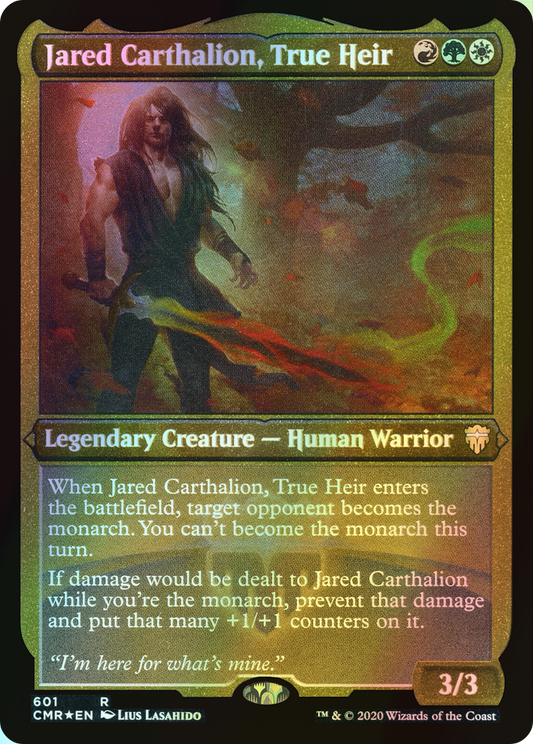 Jared Carthalion, True Heir (CMR) #601 [EN/E]