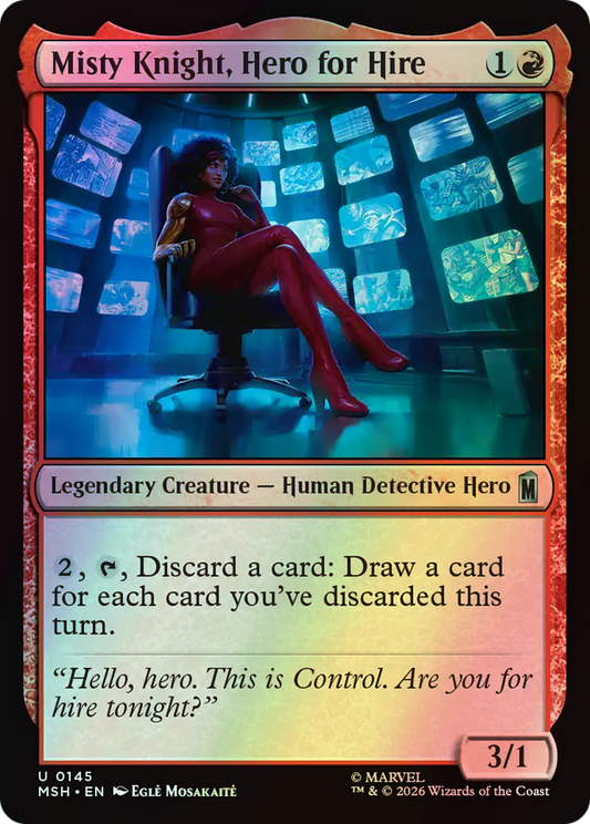 Misty Knight, Hero for Hire (MSH) #145 [EN/F] s/o