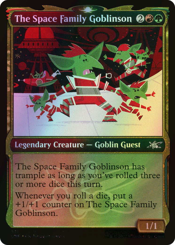 The Space Family Goblinson - Galaxy Foil (UNF) #521 [EN/F]