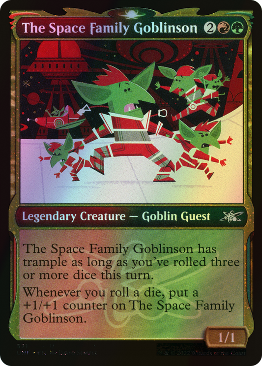The Space Family Goblinson - Galaxy Foil (UNF) #521 [EN/F]