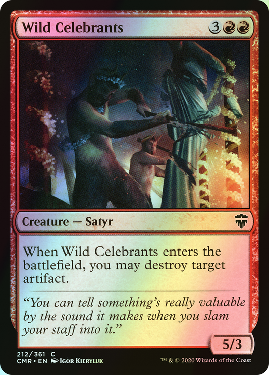 Wild Celebrants (CMR) #212 [EN/F]