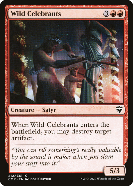 Wild Celebrants (CMR) #212 [EN/N]