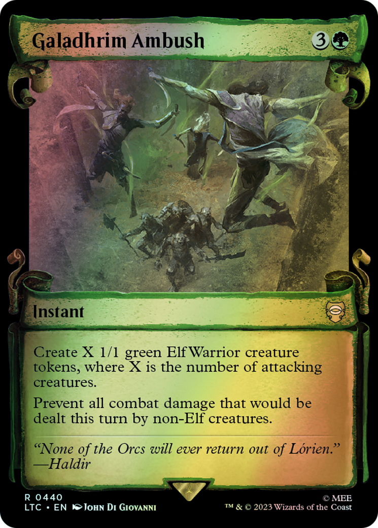 Galadhrim Ambush - Silver Foil (LTC) #440 [EN/F] s/o