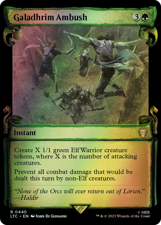 Galadhrim Ambush - Silver Foil (LTC) #440 [EN/F] s/o
