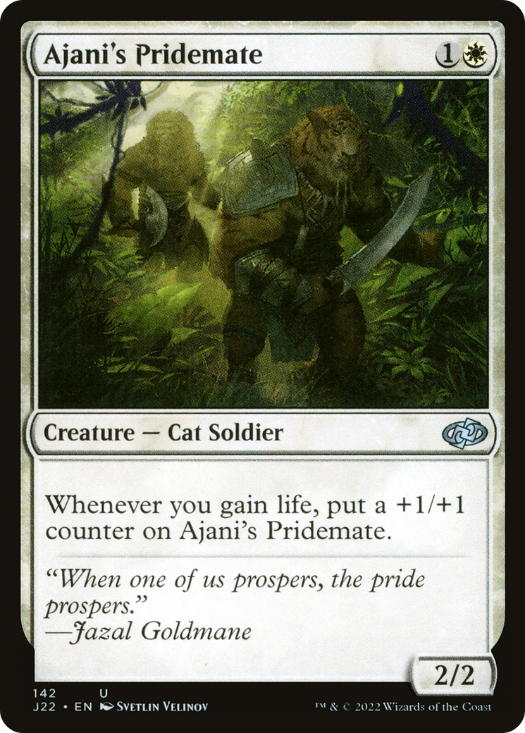 Ajani's Pridemate (J22) #142 [EN/N]