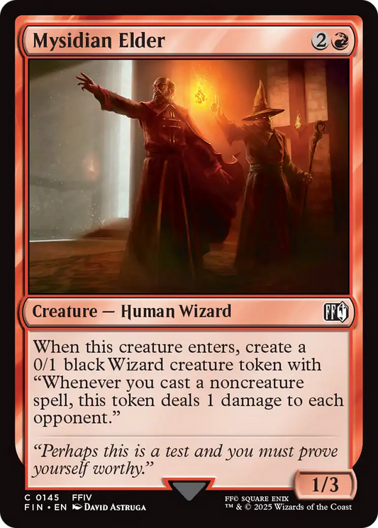 Mysidian Elder (FIN) #145 [EN/N] s/o