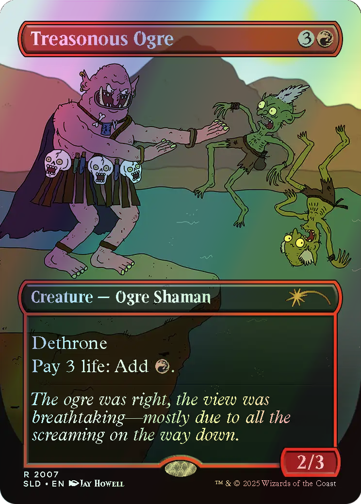 Treasonous Ogre (SLD) #2007 [EN/F] s/o