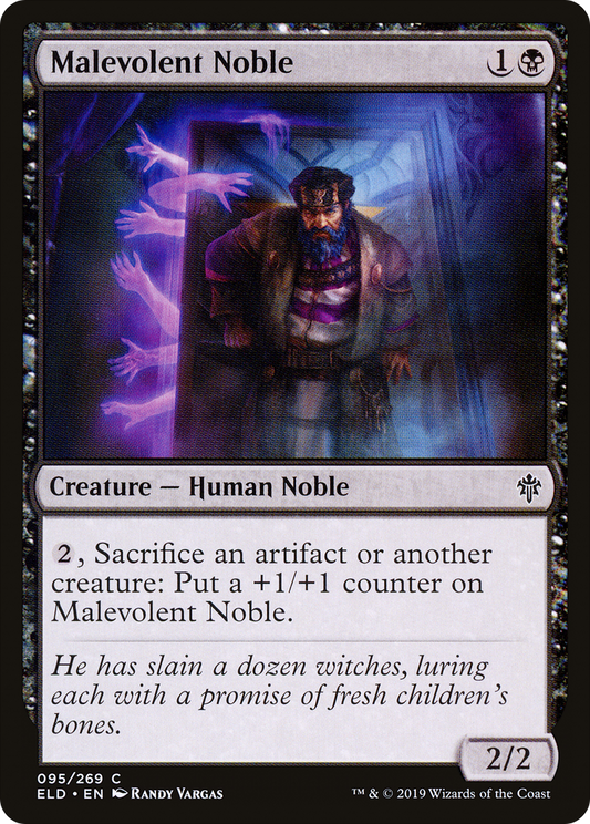 Malevolent Noble (ELD) #95 [EN/N]