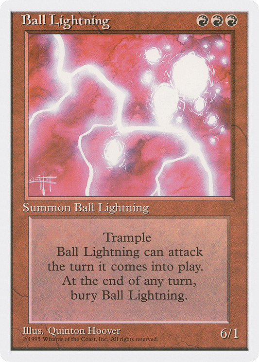 Ball Lightning (4ED) #176 [EN/N] s/o