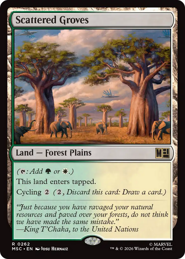 Scattered Groves (MSC) #262 [EN/N]
