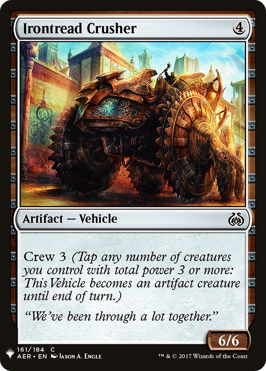 Irontread Crusher (PLST) #AER-161 [EN/N]