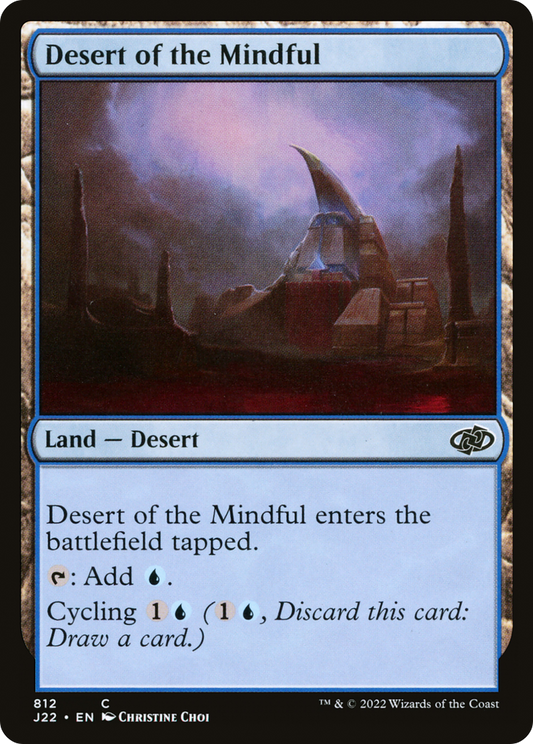 Desert of the Mindful (J22) #812 [EN/N]