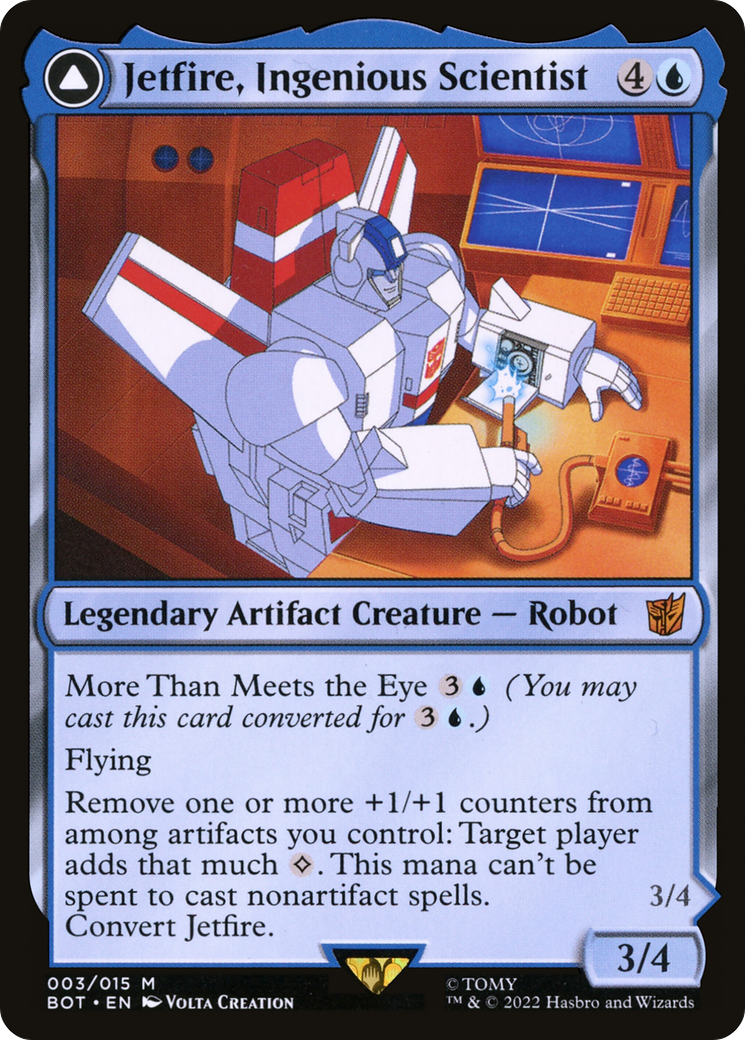Jetfire, Ingenious Scientist // Jetfire, Air Guardian (BOT) #3 [EN/N] s/o