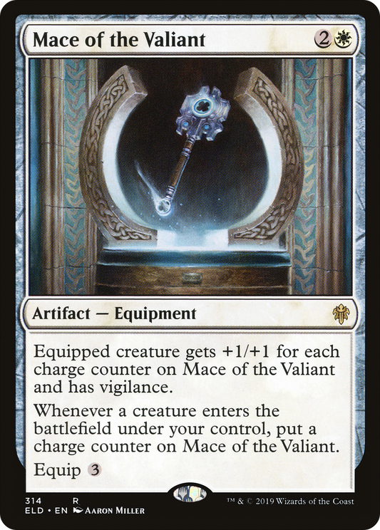 Mace of the Valiant (ELD) #314 [EN/N] s/o