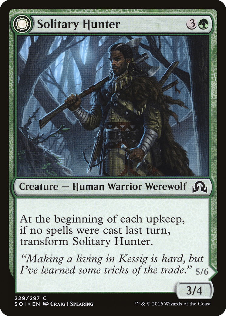 Solitary Hunter // One of the Pack (SOI) #229 [EN/N]