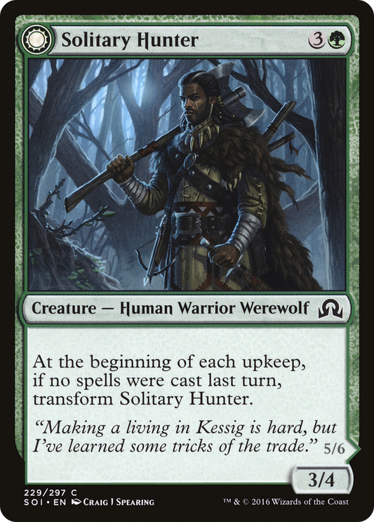 Solitary Hunter // One of the Pack (SOI) #229 [EN/N]