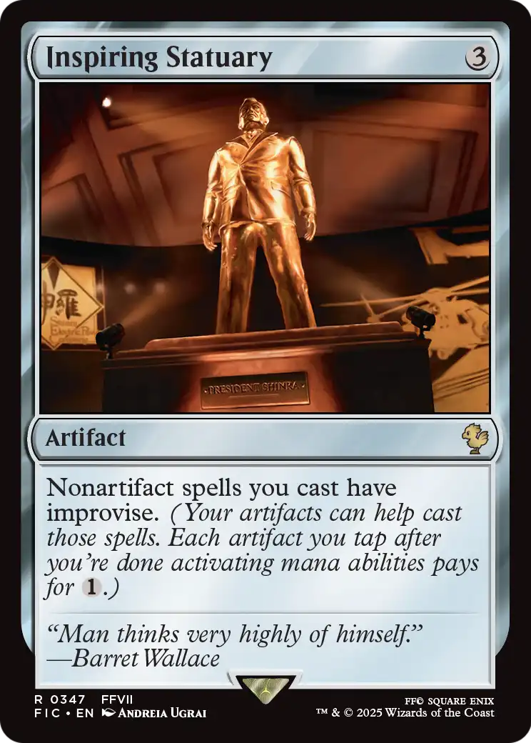 Inspiring Statuary (FIC) #347 [EN/N]