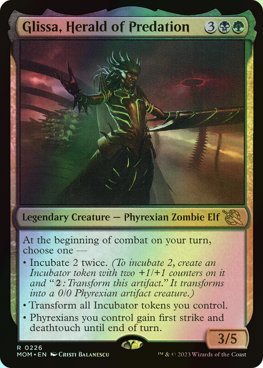 Glissa, Herald of Predation (MOM) #226 [EN/F]