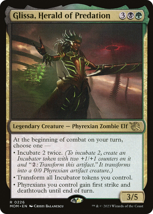 Glissa, Herald of Predation (MOM) #226 [EN/N]