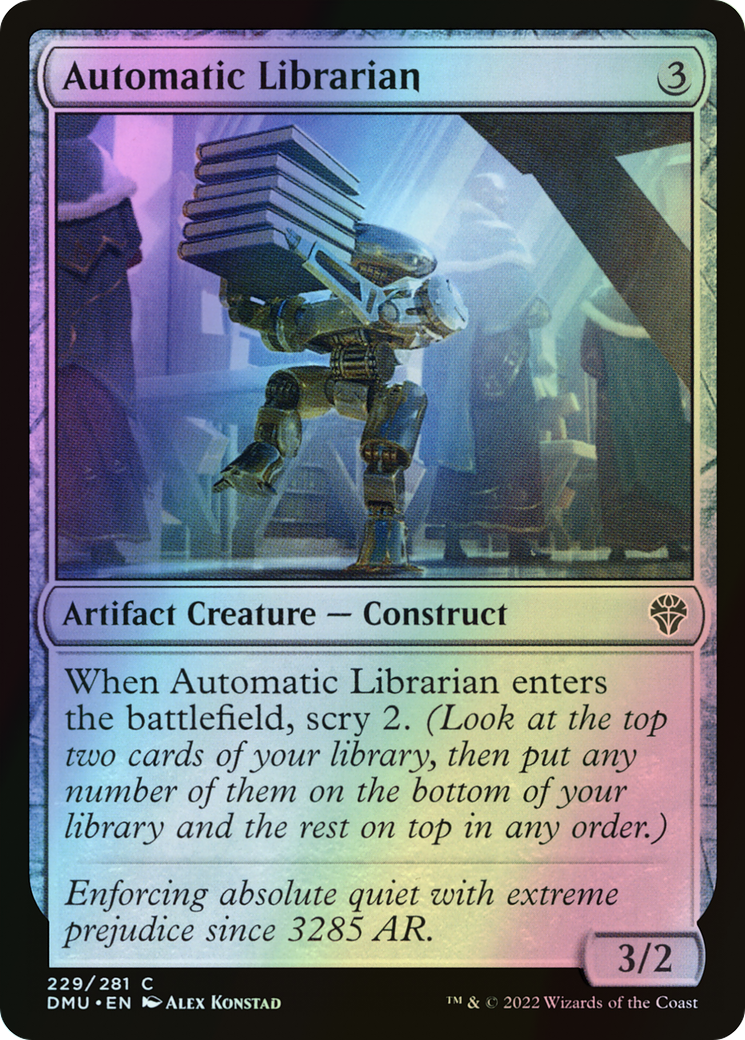 Automatic Librarian (DMU) #229 [EN/F]