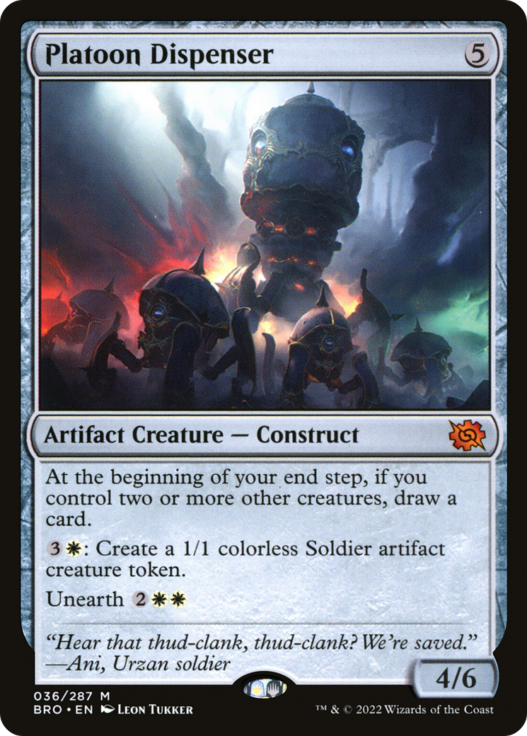 Platoon Dispenser (BRO) #36 [EN/N]