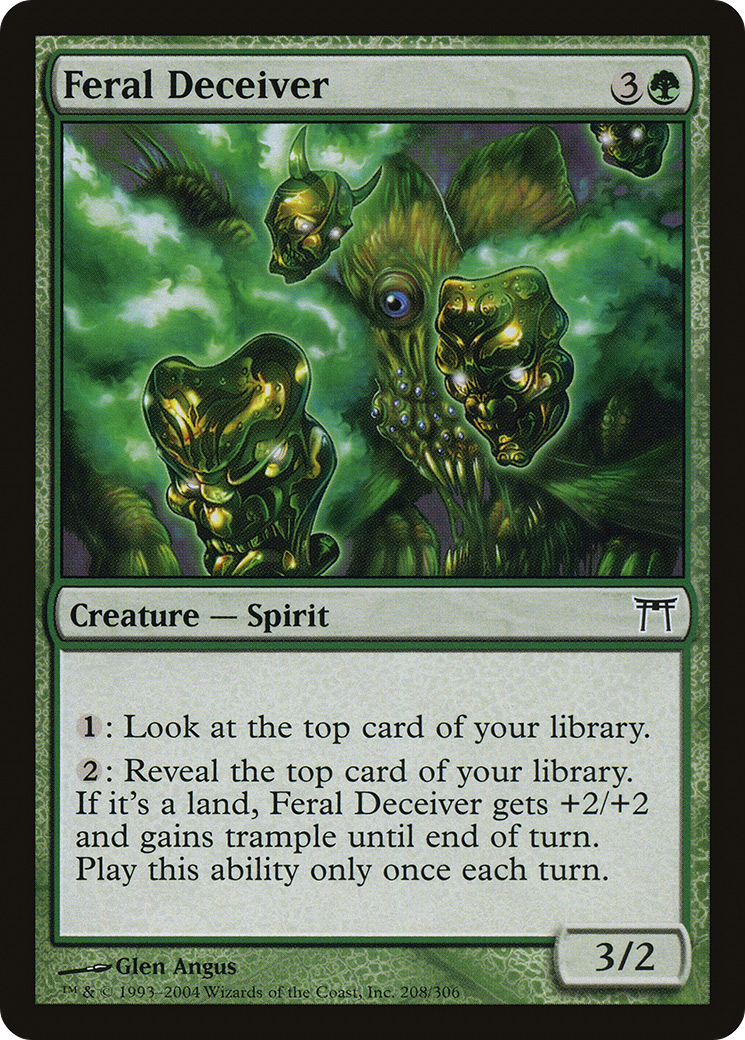 Feral Deceiver (CHK) #208 [EN/N]