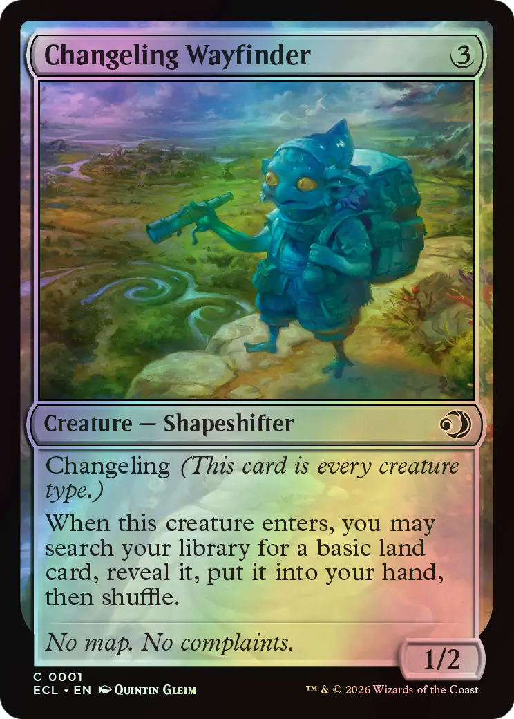 Changeling Wayfinder (ECL) #1 [EN/F]