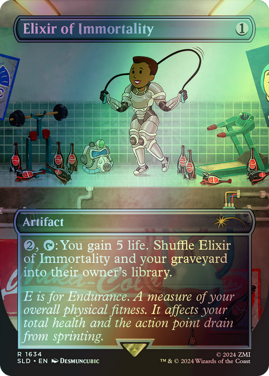Elixir of Immortality - Rainbow Foil (SLD) #1634★ [EN/F]