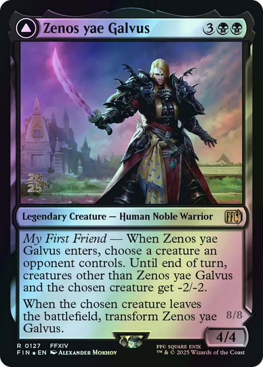 Zenos yae Galvus // Shinryu, Transcendent Rival (PFIN) #127s [EN/F] s/o