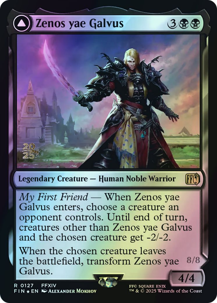 Zenos yae Galvus // Shinryu, Transcendent Rival (PFIN) #127s [EN/F] s/o
