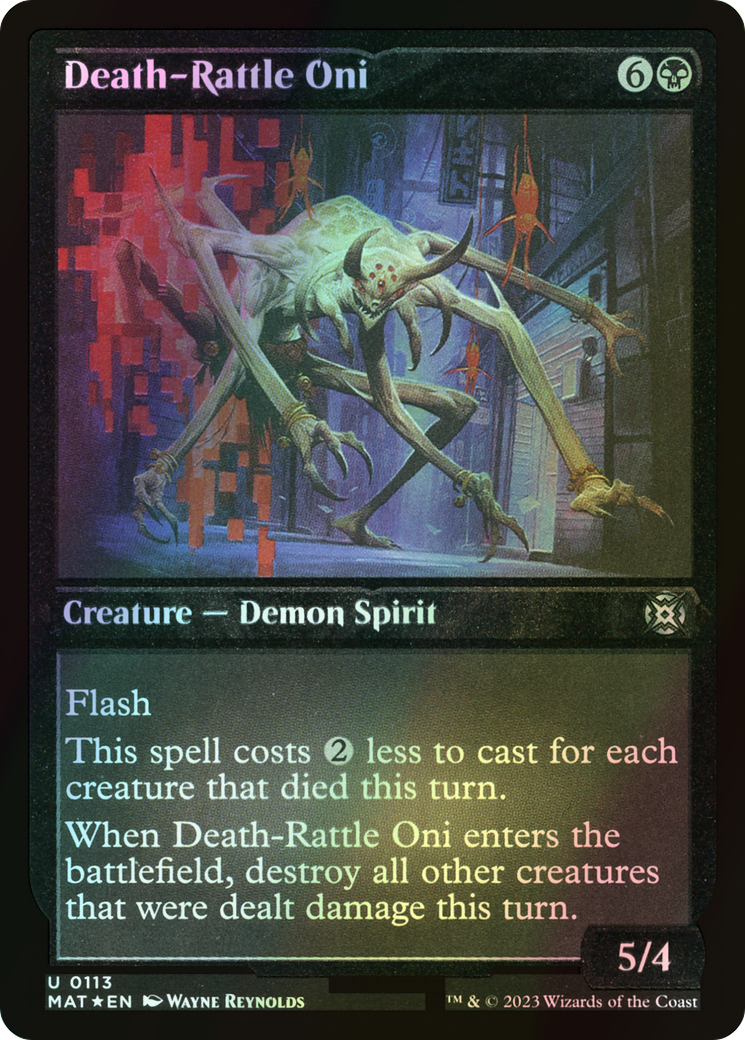 Death-Rattle Oni (MAT) #113 [EN/E]