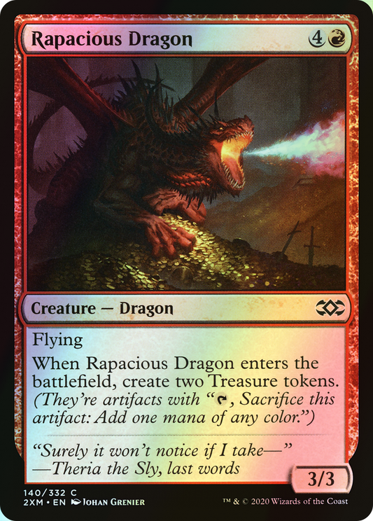 Rapacious Dragon (2XM) #140 [EN/F]